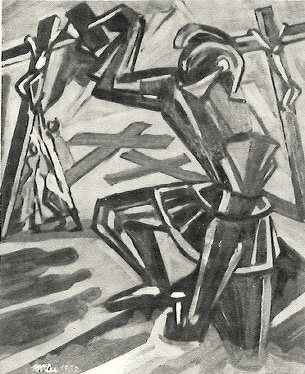 Mary Virginia Marelli painting